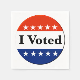 Guardanapo De Papel Votei contra as eleições de 2026