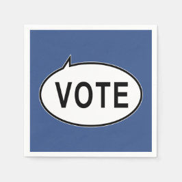 Guardanapo De Papel VOTO - Azul