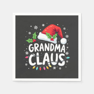 Guardanapo De Papel Vovó Claus Family Union Outdoor