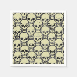 Guardanapo De Papel Wall o' Skulls