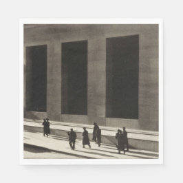Guardanapo De Papel Wall Street (por Paul Strand, 1915)