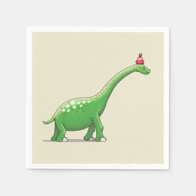 Guardanapo De Papel Walter, o Dinossauro (Frente)