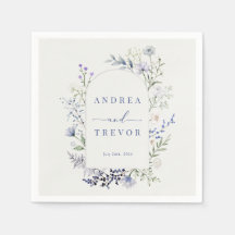 Watercolor Wildflower Floral Wedments Convites