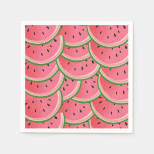 Guardanapo De Papel Watermelle Paper Napkins fruta de Verão Melon Picn