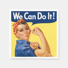 Guardanapo De Papel We Can Do It! Rosie the Riveter