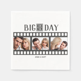 Guardanapo De Papel Wedding Add 3 Fotografias Filmes Divertidos