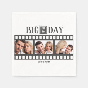 Guardanapo De Papel Wedding Add 3 Fotografias Filmes Divertidos