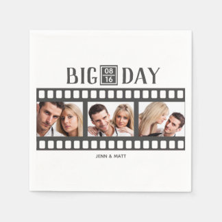 Guardanapo De Papel Wedding Add 3 Fotografias Filmes Divertidos