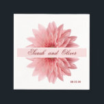 Guardanapo De Papel Wedding Floral<br><div class="desc">Os guardanapos de casamento de papel elegante são perfeitos para um casamento moderno e elegante. A design é caracterizada pela elegância e simplicidade. Personalize guardanapos com os nomes da noiva e do noivo. Esses guardanapos podem ser usados em casamentos,  festas jantes,  festas de noivado e muito mais!</div>