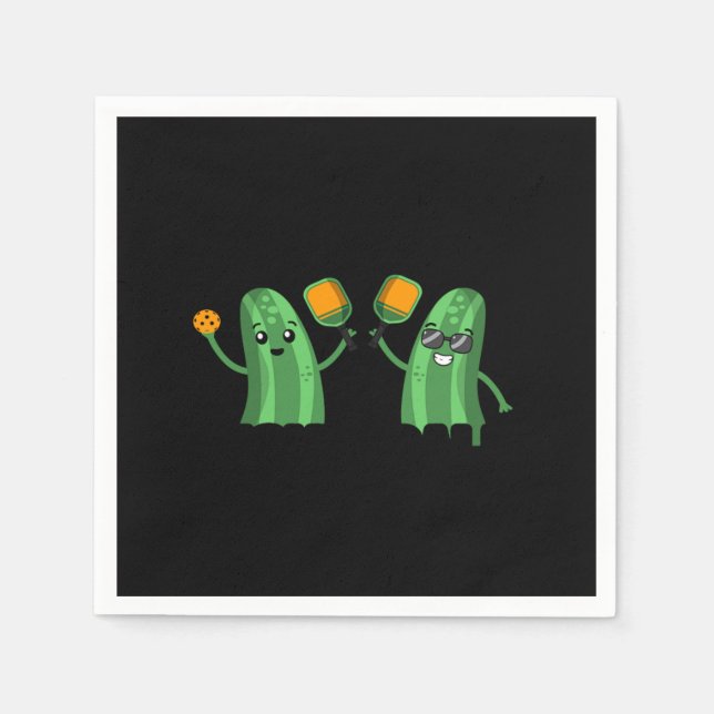 Guardanapo De Papel Weekend Forecast Pickleball With A Chance Of Dinki (Frente)