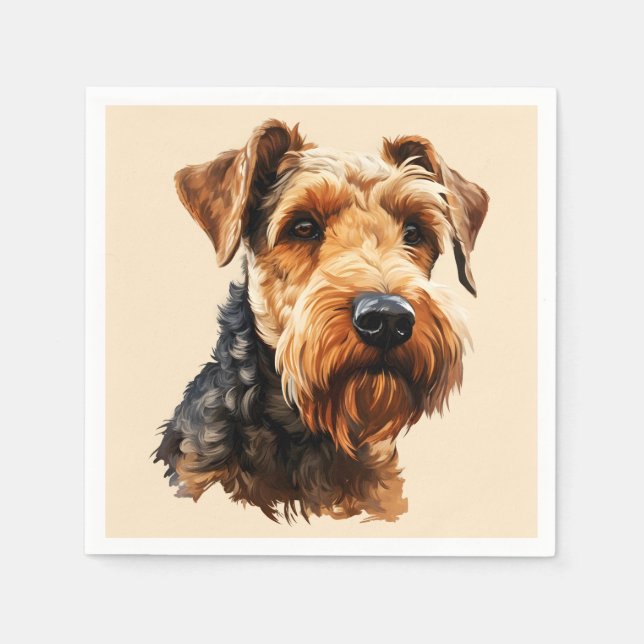 Guardanapo De Papel Welsh Terrier (Frente)