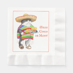 Guardanapo De Papel WENDELITO Cinco de Mayo cunhou almoço Napkin