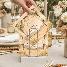 Guardanapo De Papel Western Desert Floral Arch Baby Shower