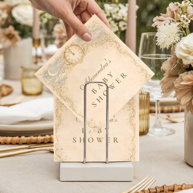 Guardanapo De Papel Whimsical Heirloom Baby Shower (Criador carregado)