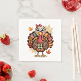 Guardanapo De Papel Whimsical Thanksgiving Fun