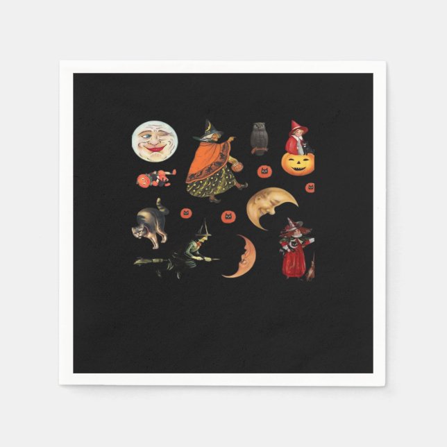 Guardanapo De Papel Whimsigoth Halloween Pack Classic (Frente)