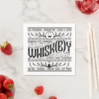 Guardanapo De Papel Whiskey / Whisky Napkin