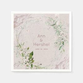 Guardanapo De Papel Whisper e Blush 2 Cocktail Napkins