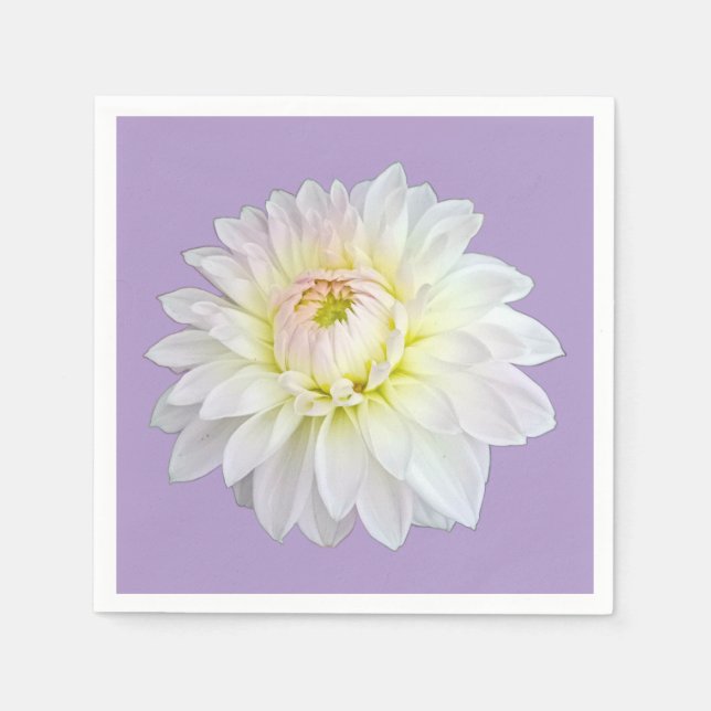 Guardanapo De Papel White and yellow flower (Frente)