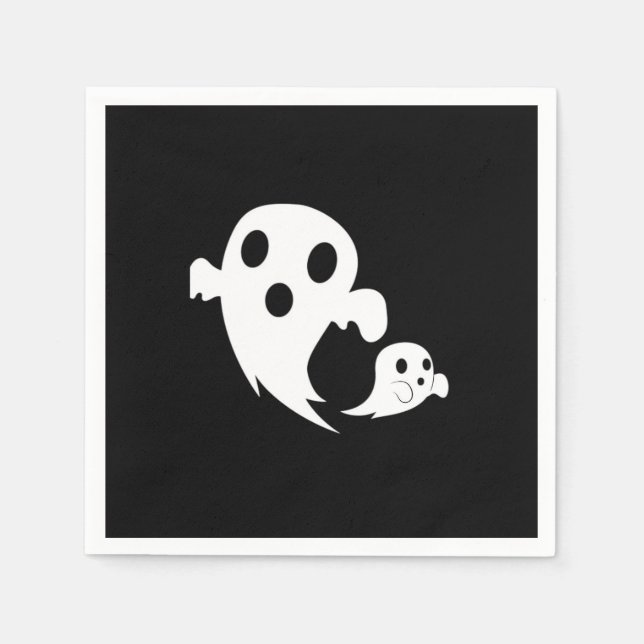 Guardanapo De Papel White Boo (Frente)