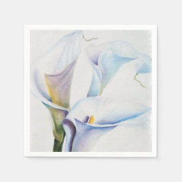 GUARDANAPO DE PAPEL WHITE CALLA LIES LIES PAPKINS DE PAPEL