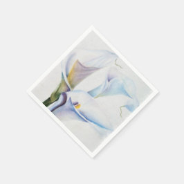 GUARDANAPO DE PAPEL WHITE CALLA LIES LIES PAPKINS DE PAPEL