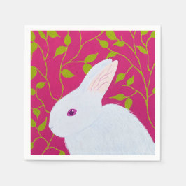 Guardanapo De Papel white rabbit