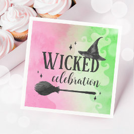 Guardanapo De Papel Wicked Witch Celebration Birthday Paper Napkin