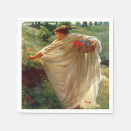 Guardanapo De Papel Wild Blossoms (por Edward Poynter)