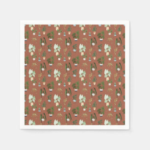 Guardanapo De Papel Wild Cactus Pattern
