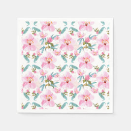 Guardanapo De Papel wild flowers cherry blooming garden
