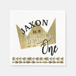 Guardanapo De Papel Wild One First Birthday Napkins