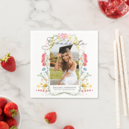 Guardanapo De Papel Wildflower Arch Photo Graduation