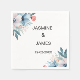 Guardanapo De Papel Wildflower Frame Wedkins