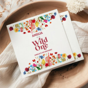 Guardanapo De Papel Wildflower One First Party