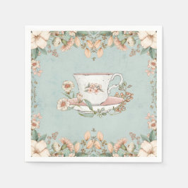 Guardanapo De Papel Wildflower Tea Party Napkins