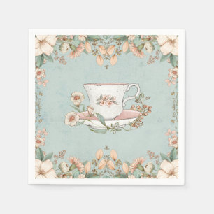 Guardanapo De Papel Wildflower Tea Party Napkins