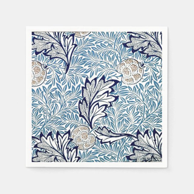Guardanapo De Papel William Morris, Apple, (Frente)
