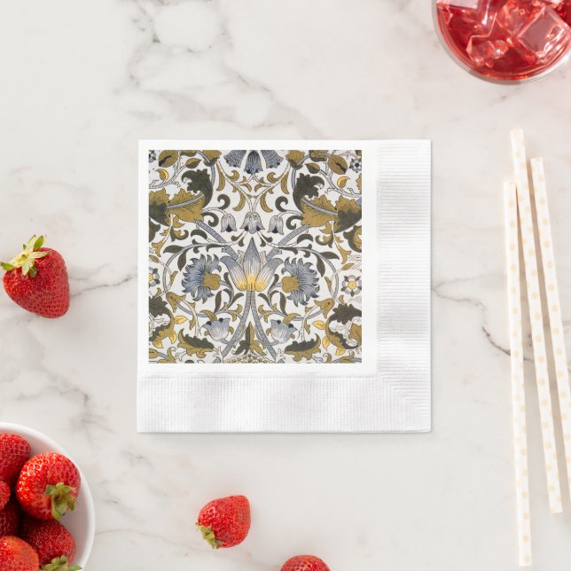 Guardanapo De Papel William Morris Lodden floral (Insitu)