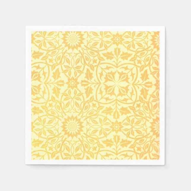 Guardanapo De Papel William Morris Rua, James Place Ceiling Paper (Frente)