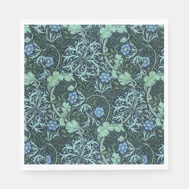 Guardanapo De Papel William Morris Seaweed Pattern (Frente)