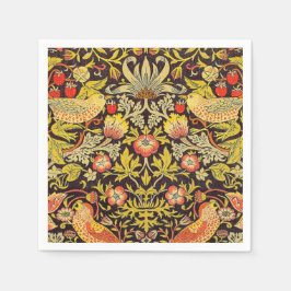 Guardanapo De Papel William Morris Strawberry Thief Pattern