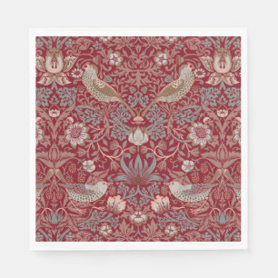 Guardanapo De Papel William Morris Strawberry Thief Wrappaper