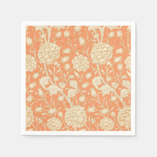 Guardanapo De Papel William Morris Wild Tulip Vintage Padrão Floral