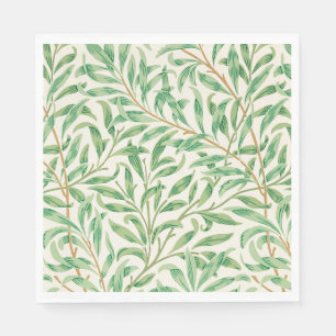 Guardanapo De Papel William Morris. Willow Bough. Vintage greenery