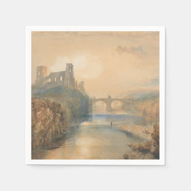 Guardanapo De Papel William Turner Barnard Castle  (Frente)