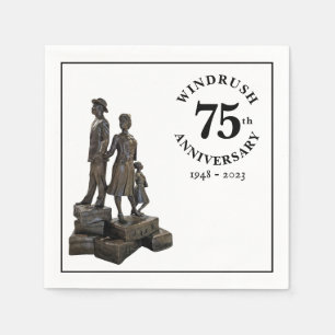 Guardanapo De Papel Windrush 75º Aniversário - Documento de estátua