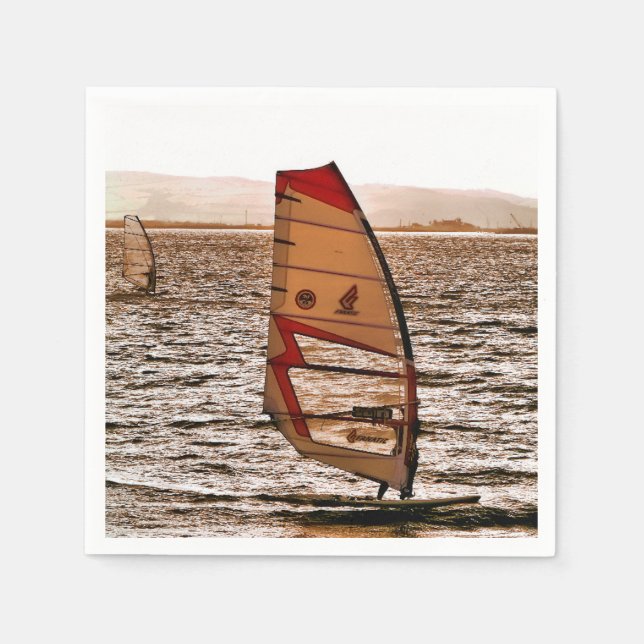 GUARDANAPO DE PAPEL WINDSURFING (Frente)