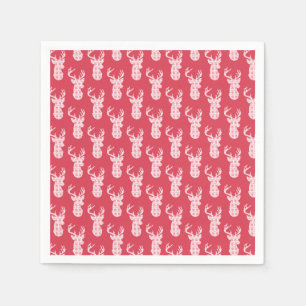 Guardanapo De Papel Winter Knit Christmas ReindePaper Napkins