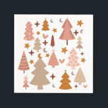 Guardanapo De Papel Winter Modern Boho Christmas<br><div class="desc">Eles são mais do que apenas um acessório de jantar; eles são um reflexo do seu gosto e amor únicos por todas as coisas bonitas. Peça a sua agora e deixe a mágica de Natal começar!</div>